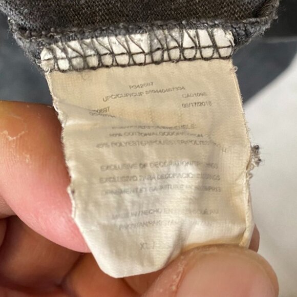 Genuine Dickies Mens T-Shirt Size XL Short Sleeve Pullover Casual Classic Gray - Picture 4 of 9